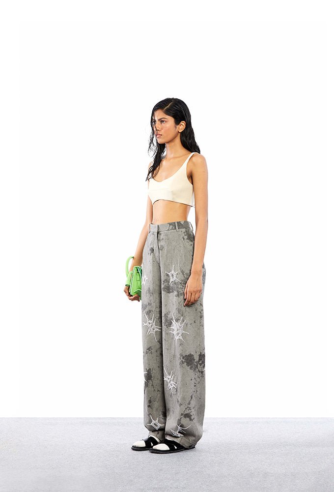 AEON' Embellished Trousers - Kanika Goyal Label