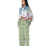 ALTHEA' Printed Co - ordinated Set - Kanika Goyal Label