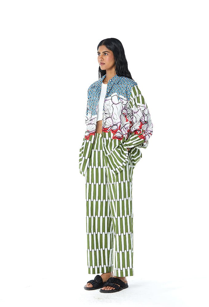 ALTHEA' Printed Co - ordinated Set - Kanika Goyal Label