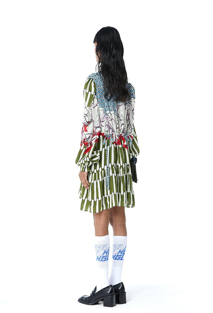 ALTHEA' Printed Dress - Kanika Goyal Label