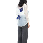 'ALYRA' Applique Shirt - Kanika Goyal Label