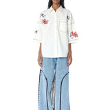 AMARA' Embellished Shirt - Kanika Goyal Label