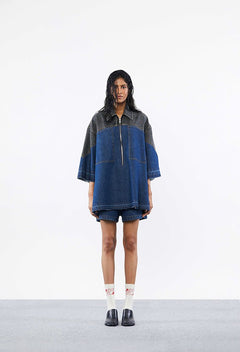 AZURA' Denim Shorts - Kanika Goyal Label