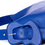 'BLUE NEXI' Buckle Bag - Kanika Goyal Label