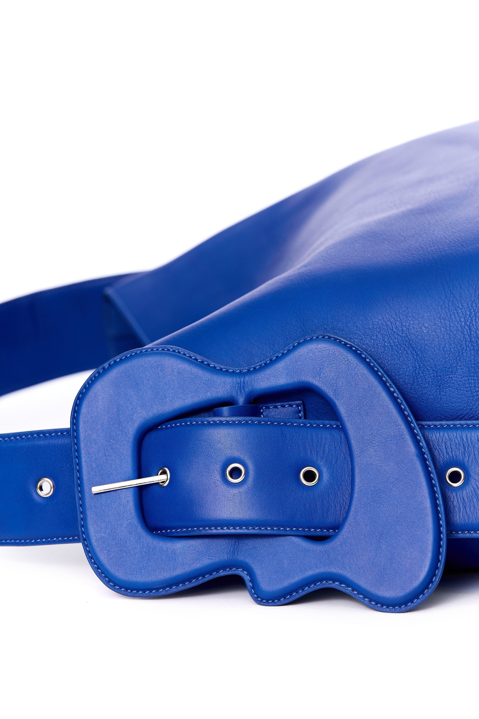 'BLUE NEXI' Buckle Bag - Kanika Goyal Label