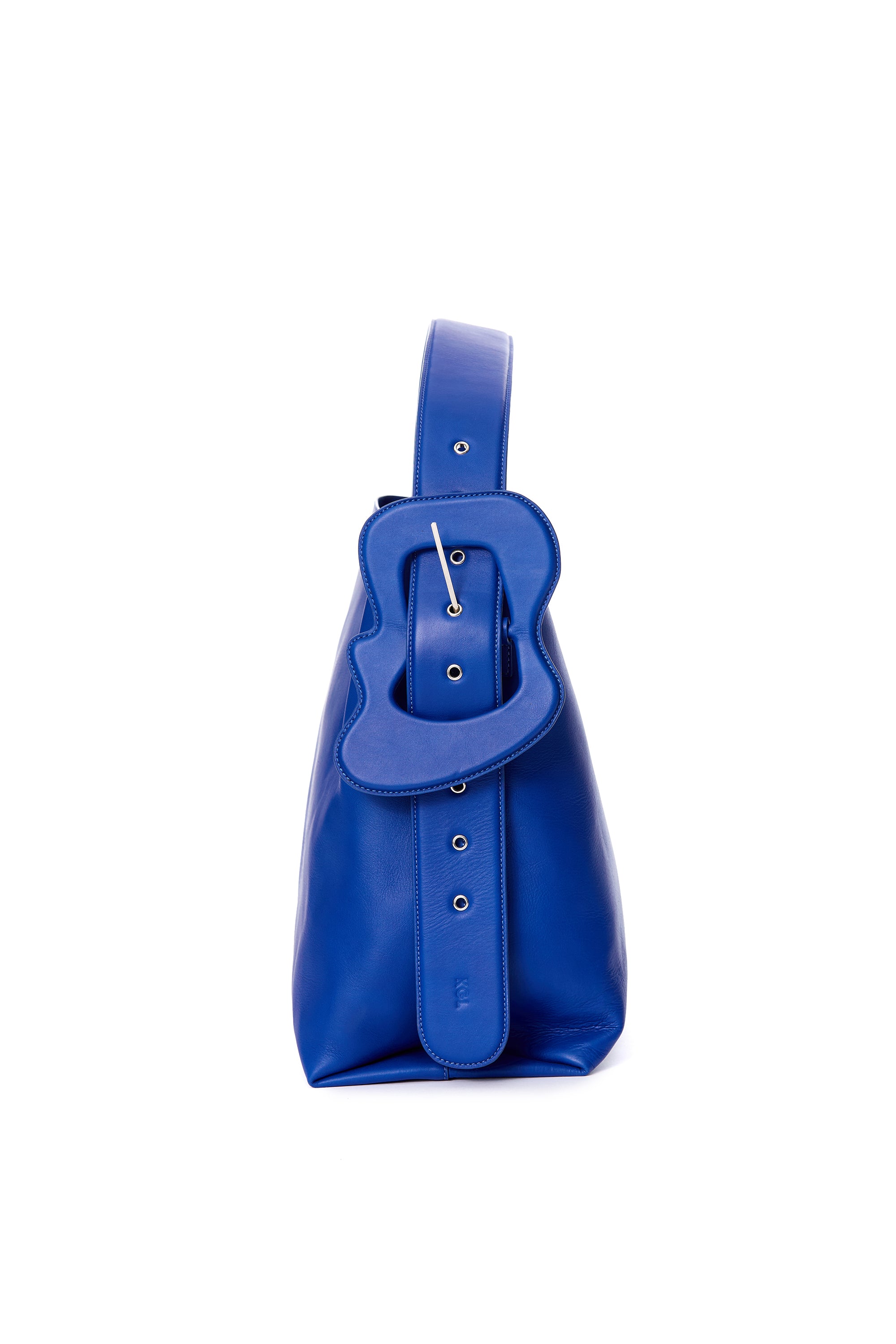 'BLUE NEXI' Buckle Bag - Kanika Goyal Label