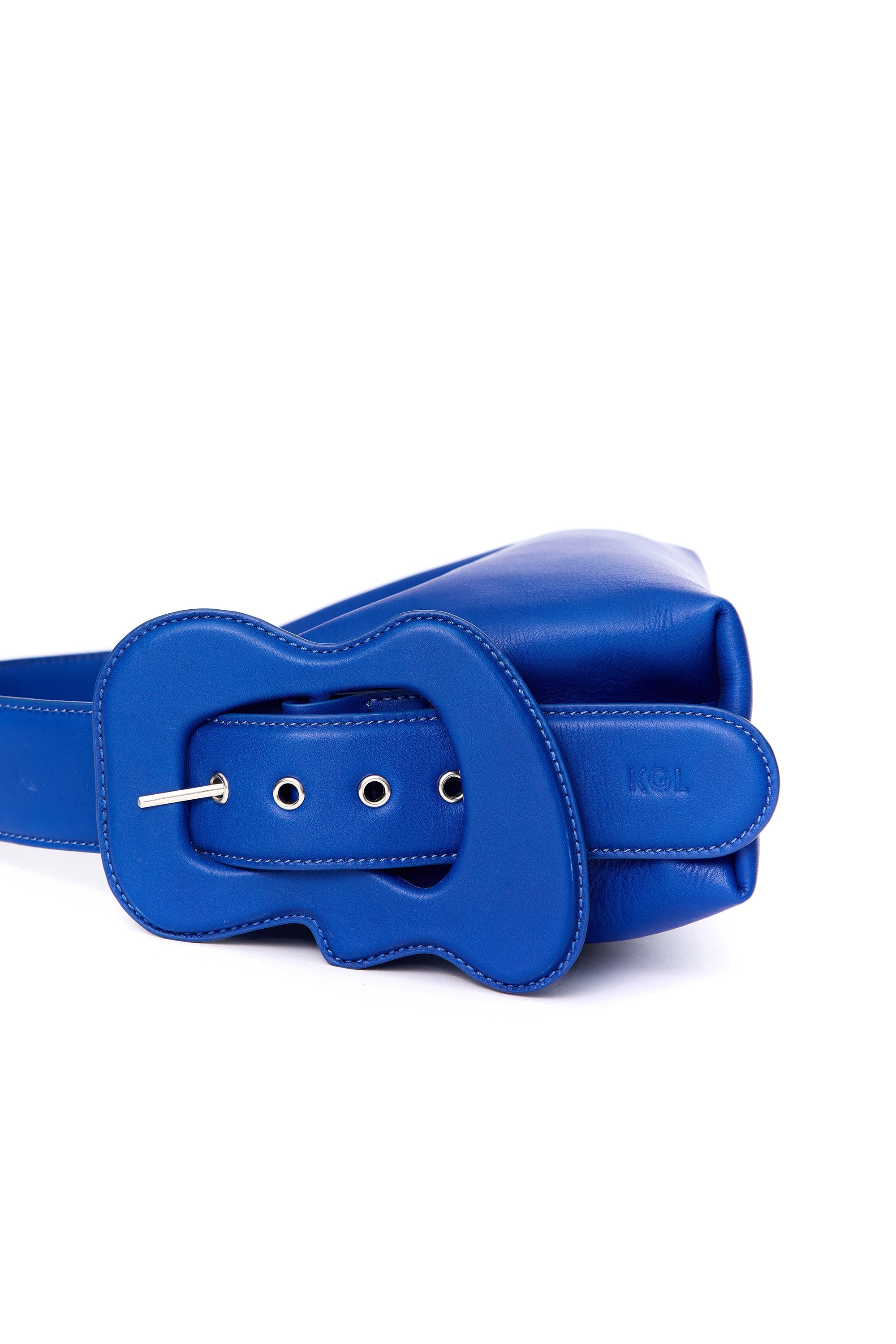 'BLUE NEXI' Mini Buckle Bag - Kanika Goyal Label