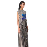 'BORE ME MORE' Embellished Top - Kanika Goyal Label