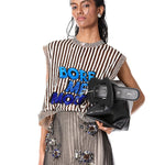 'BORE ME MORE' Embellished Top - Kanika Goyal Label