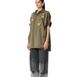 'BRIAR' Embellished Shirt - Kanika Goyal Label