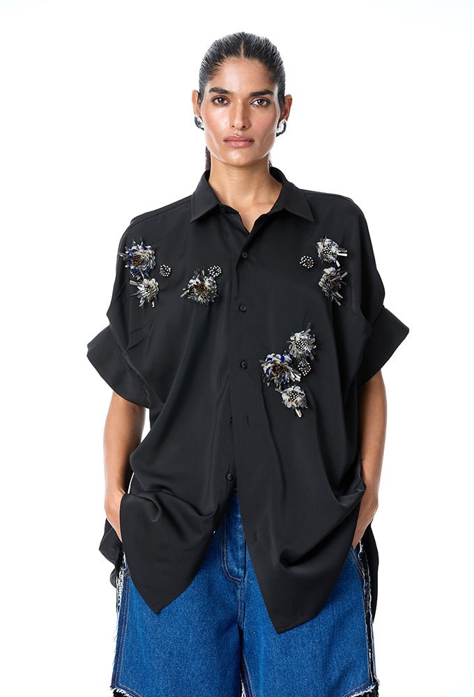 'BRIAR' Embellished Shirt - Kanika Goyal Label