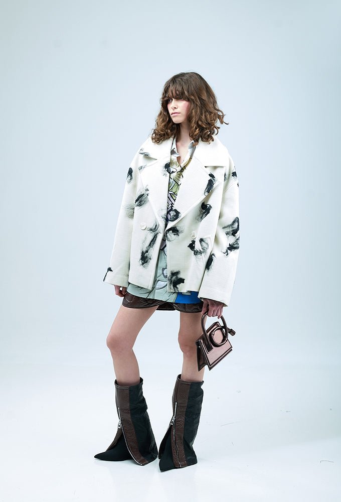 CAROLINA' Short Coat - Kanika Goyal Label