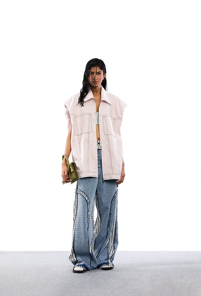 CARYS' Denim Pants - Kanika Goyal Label