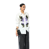 'CELESTICH' WHITE SHIRT - Kanika Goyal Label