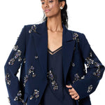 'CERYS' Embellished Blazer - Kanika Goyal Label