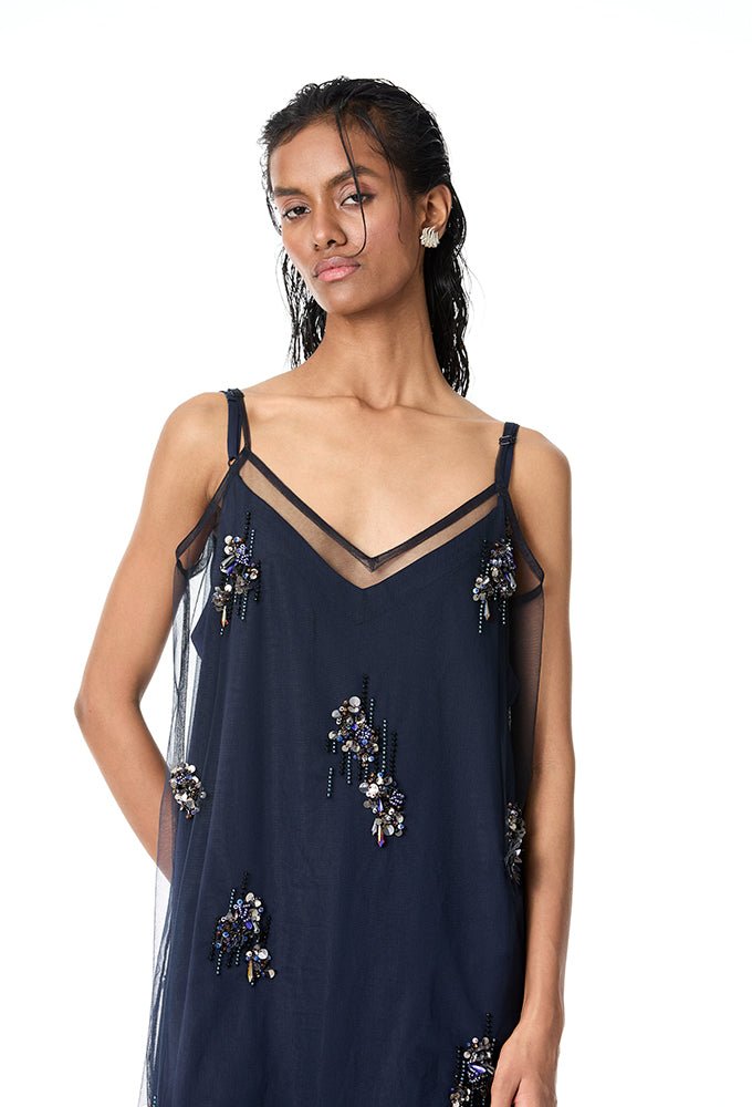 'CERYS’ Embellished Dress - Kanika Goyal Label