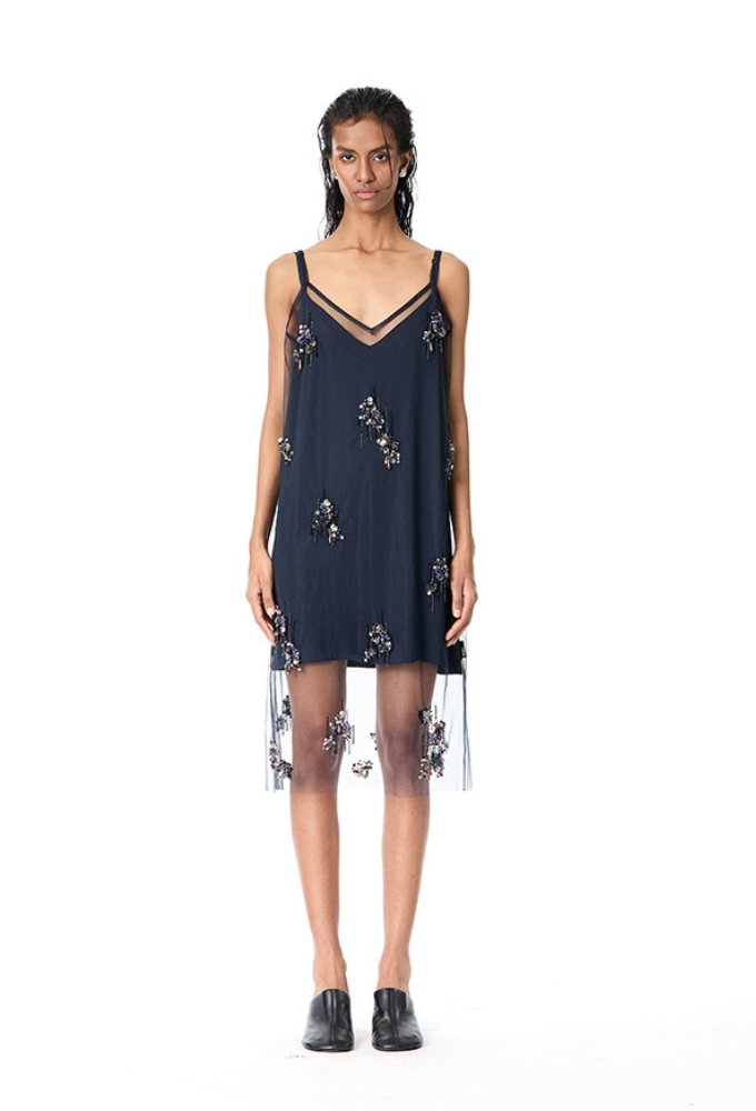 'CERYS’ Embellished Dress - Kanika Goyal Label