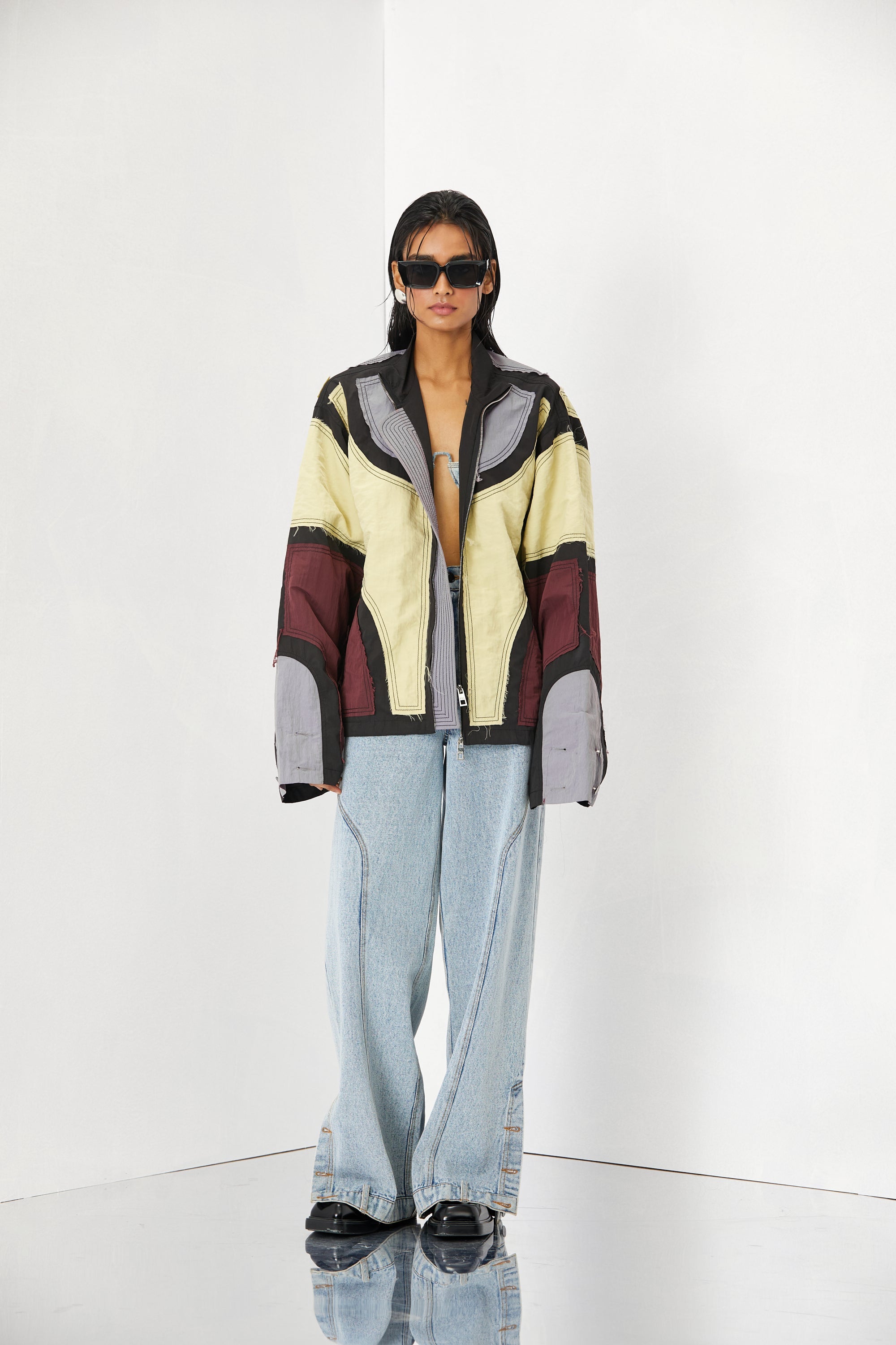 CONCENTRIC CUT JACKET - Kanika Goyal Label