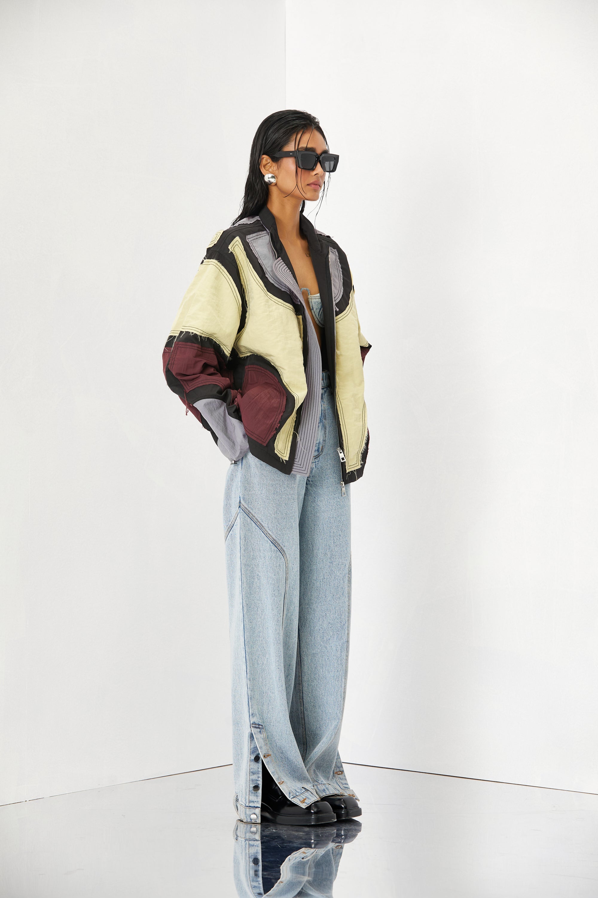 CONCENTRIC CUT JACKET - Kanika Goyal Label