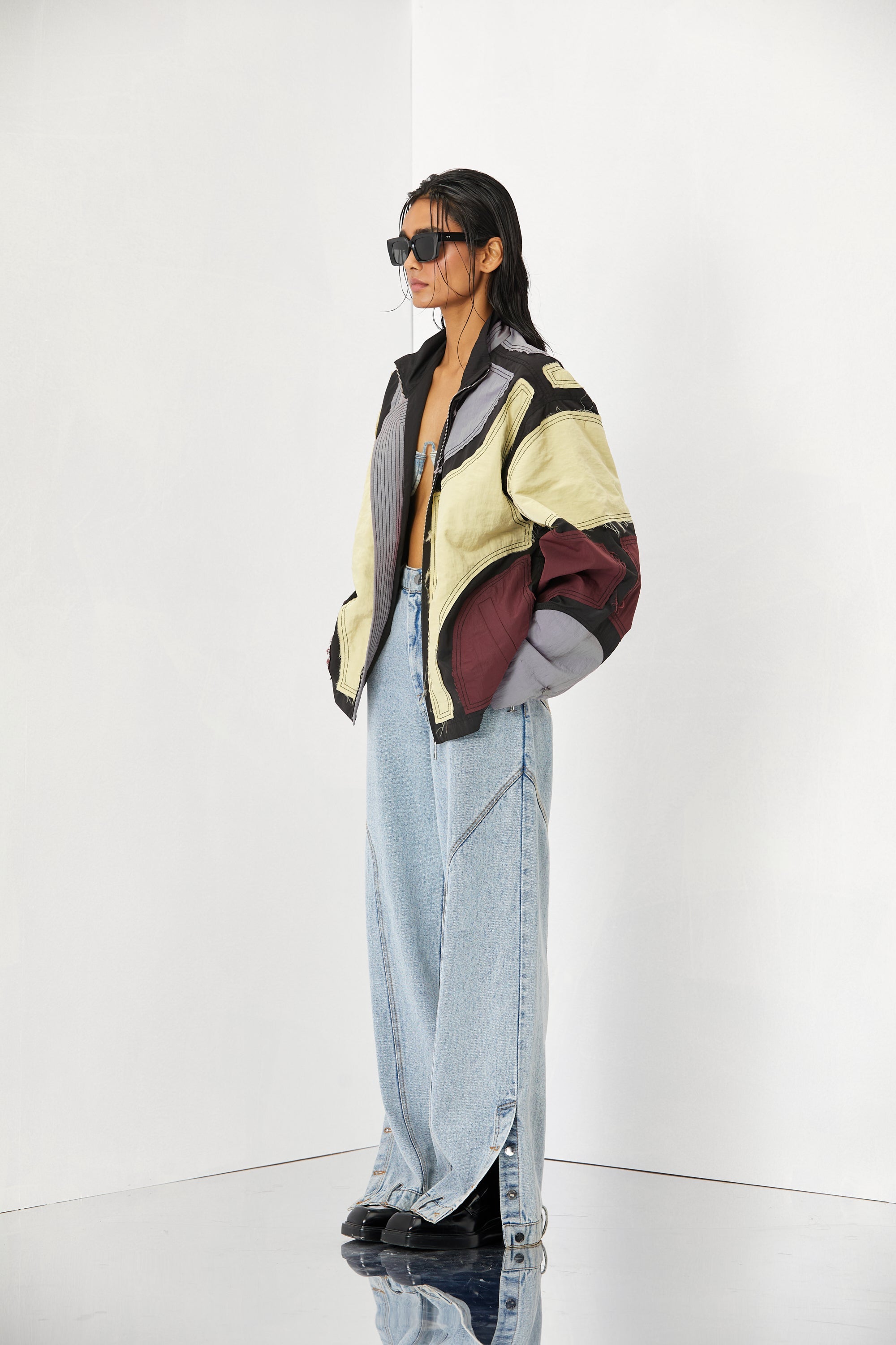 CONCENTRIC CUT JACKET - Kanika Goyal Label