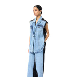 DECONSTRUCTED DENIM JACKET - Kanika Goyal Label