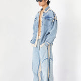 'DENIM DRIP' JACKET - Kanika Goyal Label