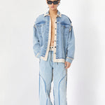 'DENIM DRIP' JACKET - Kanika Goyal Label