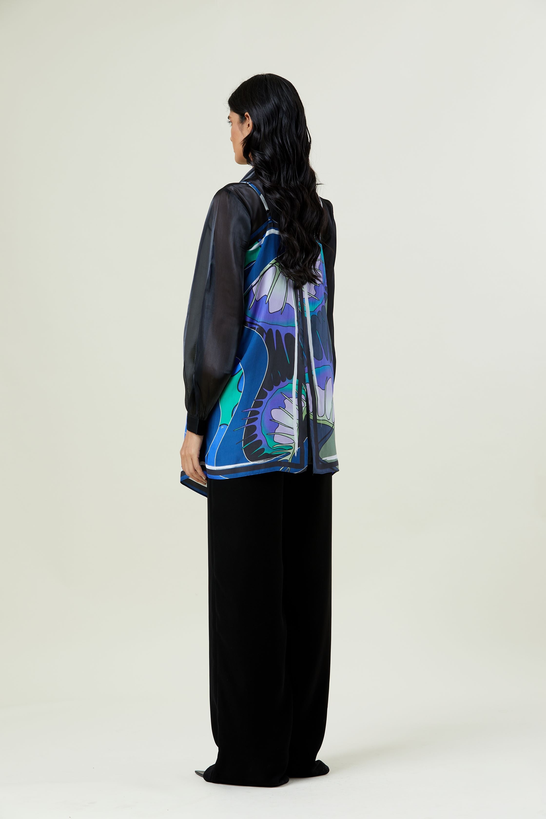 'EIRA' Scarf Top - Kanika Goyal Label