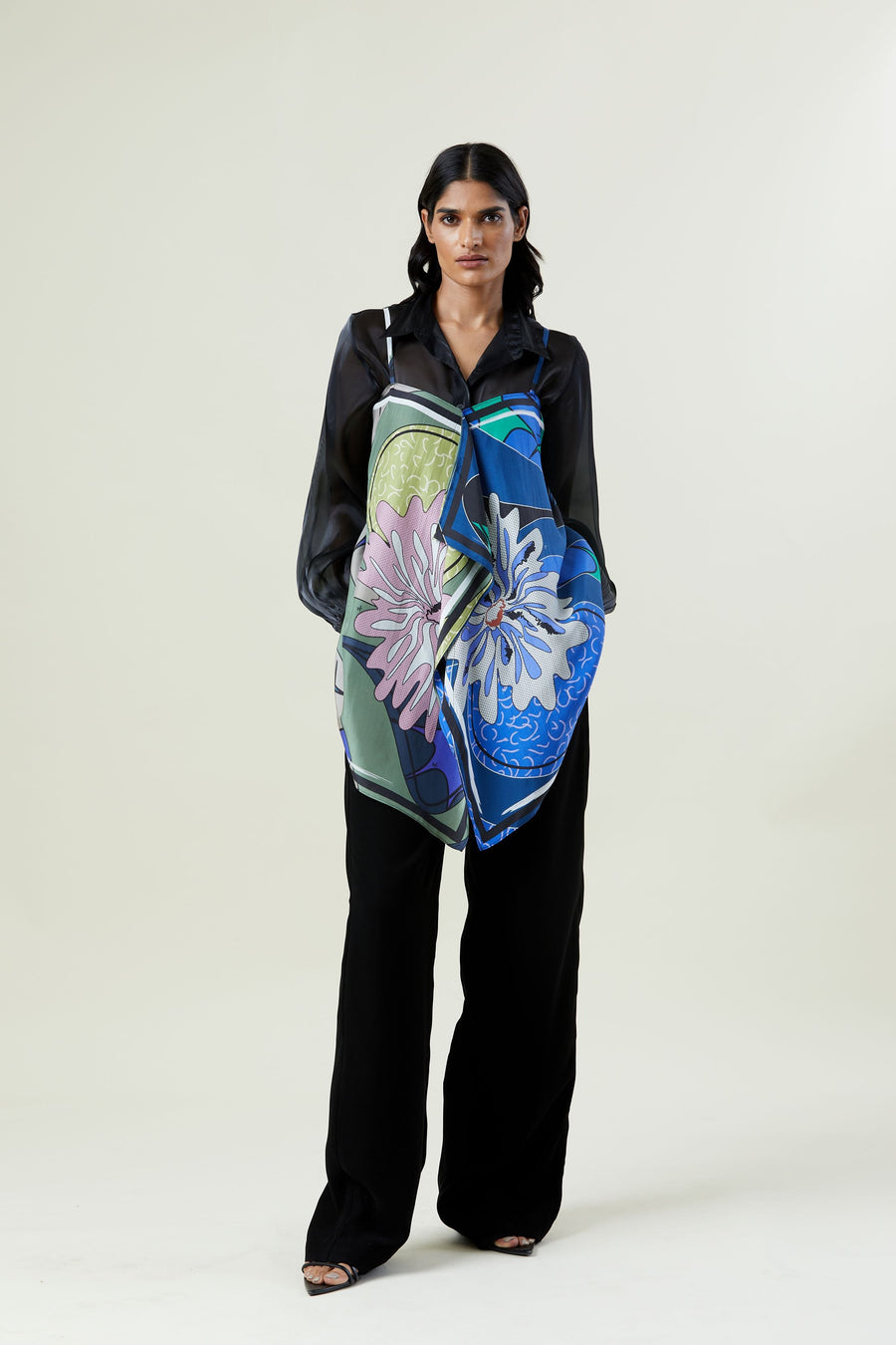 'EIRA' Scarf Top - Kanika Goyal Label