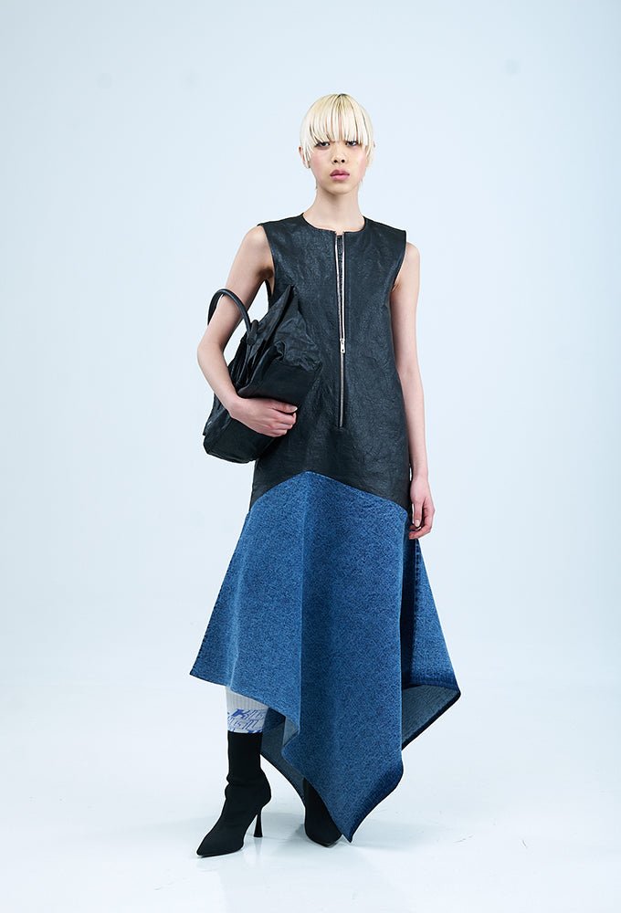 ELIA' Asymetrical Dress - Kanika Goyal Label