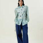 'ELLA' Embellished Bib - Kanika Goyal Label