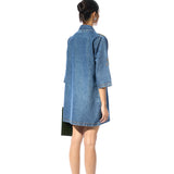 'ELVIRA' DENIM DRESS - Kanika Goyal Label