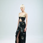 ELVIRA' Embellished Skirt - Kanika Goyal Label