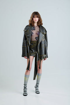 EMBER' Biker Jacket - Kanika Goyal Label