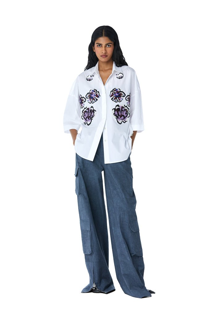 GEODES' Embellished Shirt - Kanika Goyal Label