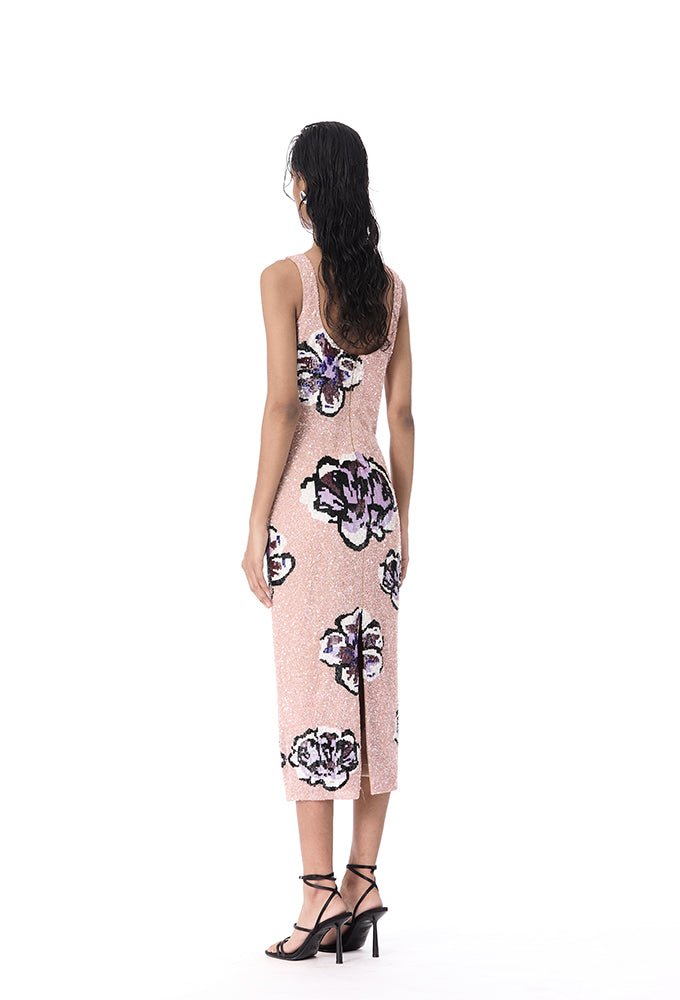 'GEODESS' EMBELLISHED DRESS - Kanika Goyal Label