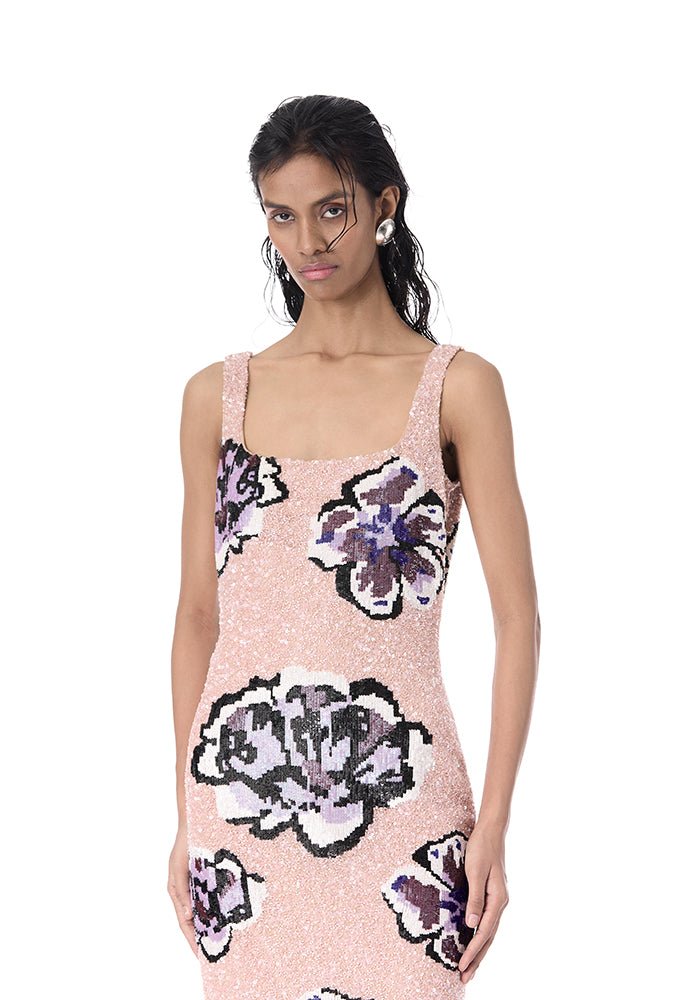 'GEODESS' EMBELLISHED DRESS - Kanika Goyal Label