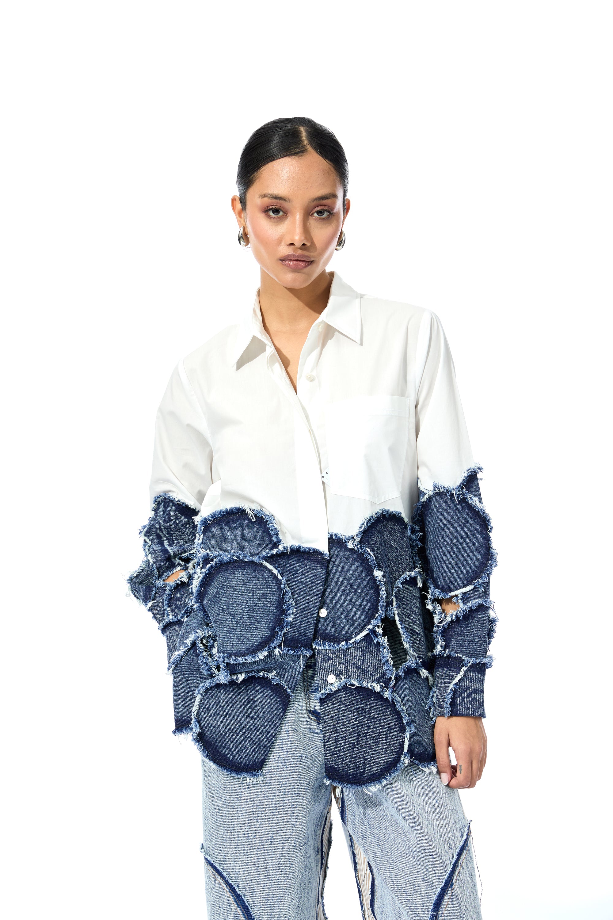 'GIRO' HYBRID SHIRT - Kanika Goyal Label