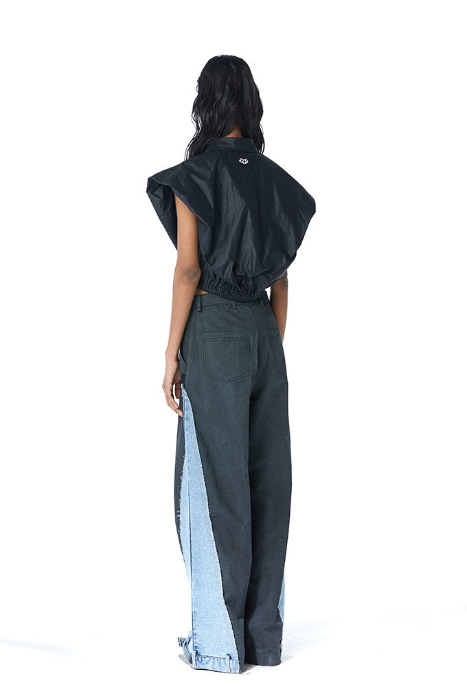 HALCYON' Draped Shirt - Kanika Goyal Label