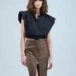 HALCYON' Drapped Shirt - Kanika Goyal Label