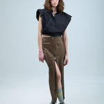 HALCYON' Drapped Shirt - Kanika Goyal Label