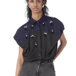 'HALCYON' EMBELLISHED SHIRT - Kanika Goyal Label