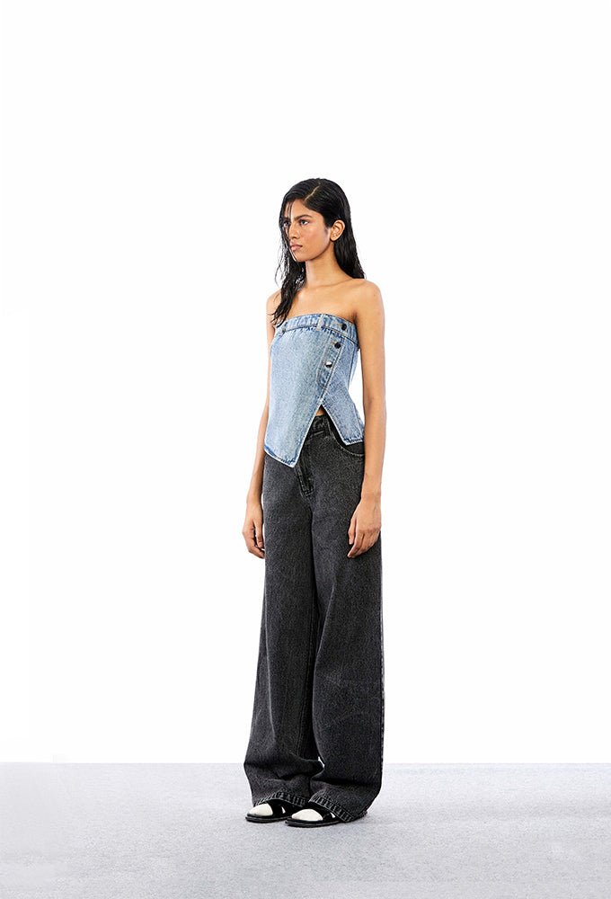 HECATE' Denim Pants - Kanika Goyal Label