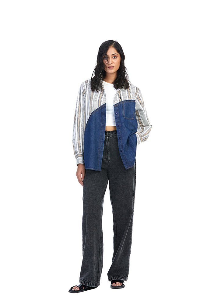 'HECATE' Denim Pants - Kanika Goyal Label