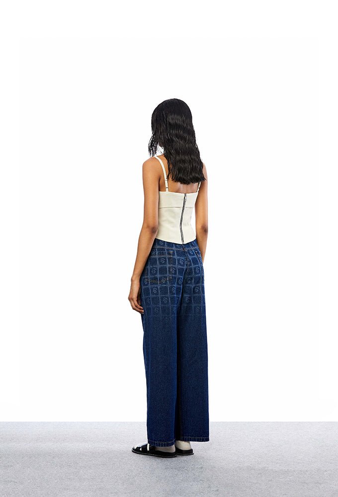 K.' Denim Pants - Kanika Goyal Label