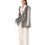 'KAELIS’ Embellished Blazer - Kanika Goyal Label