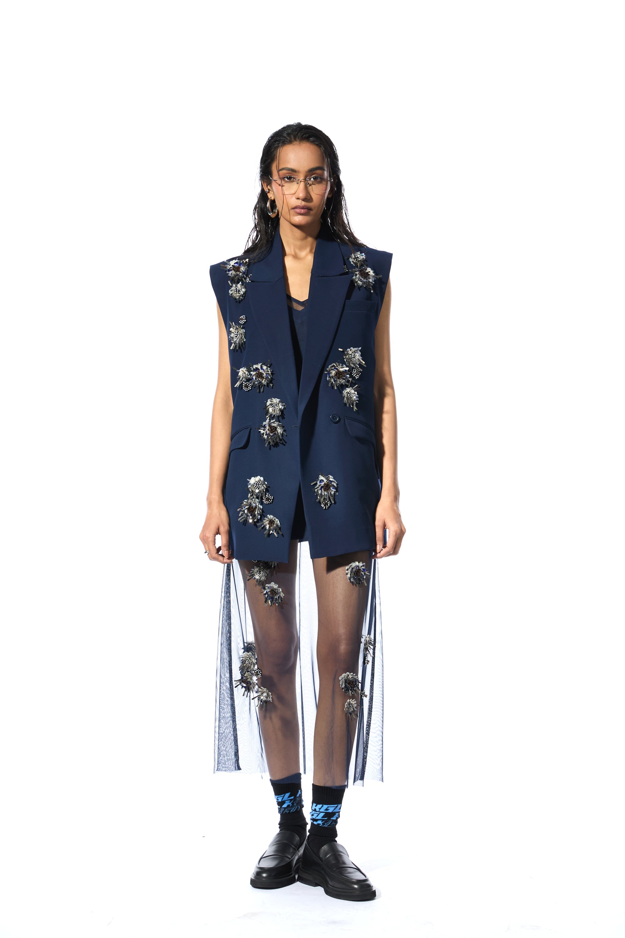 'KAELIS' EMBELLISHED DRESS - Kanika Goyal Label