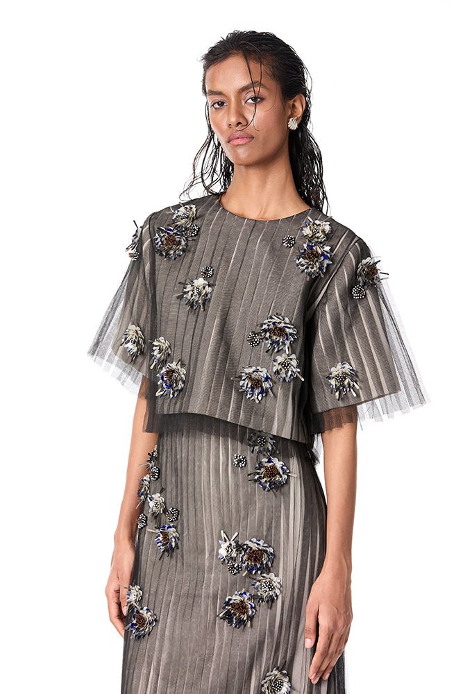 'KAELIS’ Embellished Top' - Kanika Goyal Label