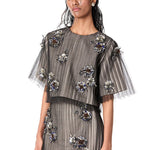 'KAELIS’ Embellished Top' - Kanika Goyal Label