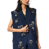 'KAELIS' EMBELLISHED VEST - Kanika Goyal Label